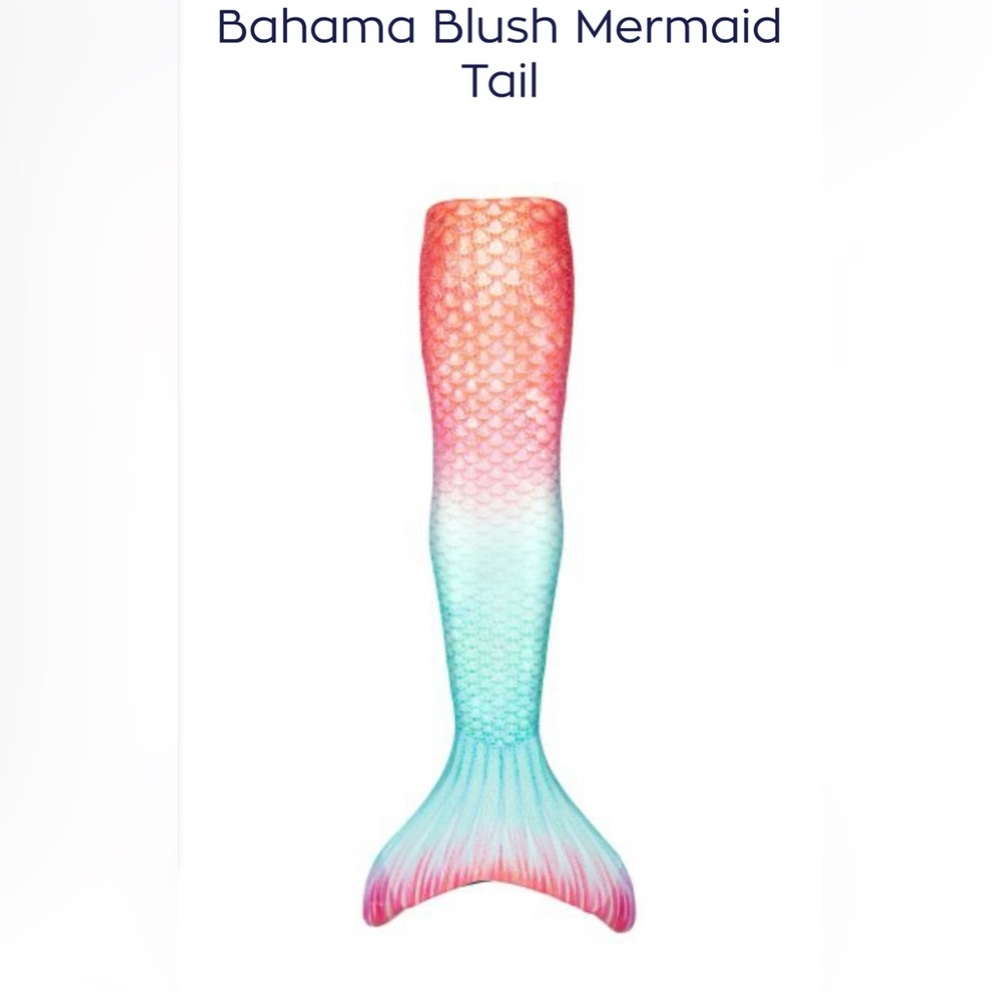 🏄🏻‍♀️ Mermaid Tail Bundle 🌸 Finfun Bahama Breeze Adult XS NWT Mermaid Tail Skin - Picture 4 of 15